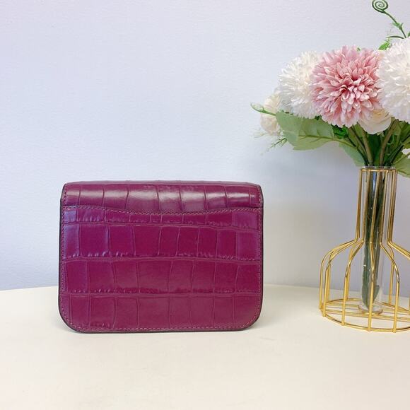 Coach C5627 Mini Brynn Crossbody In Dark Berry - Picture 2 of 9